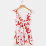 SLEEVELESS FLORAL MINI DRESS - B ANN'S BOUTIQUE, LLC
