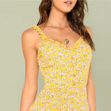 SUNSHINE & FLOWERS DRESS - B ANN'S BOUTIQUE