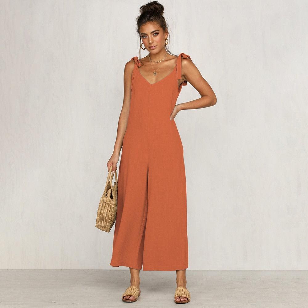The Justine Stretch Jumpsuit