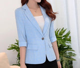 THE PENNY PLAID BLAZER - B ANN'S BOUTIQUE