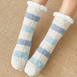 THE SASSY STRIPE SLIPPER SOCK - B ANN'S BOUTIQUE, LLC