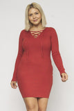 THE SASSY SWEATER DRESS - B ANN'S BOUTIQUE, LLC