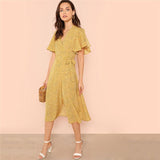 THE SASSY WRAP DRESS - B ANN'S BOUTIQUE