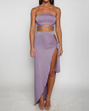 THE TIA TWO-PIECE DRESS - B ANN'S BOUTIQUE