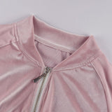 VELMA VELVET JOGGER SET - B ANN'S BOUTIQUE