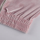 VELMA VELVET JOGGER SET - B ANN'S BOUTIQUE