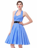 VINTAGE POLKA-DOT SWING DRESS - B ANN'S BOUTIQUE