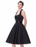 VINTAGE POLKA-DOT SWING DRESS - B ANN'S BOUTIQUE
