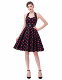 VINTAGE POLKA-DOT SWING DRESS - B ANN'S BOUTIQUE