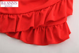WHITNEY’S RUFFLE WRAP SKIRT SET - B ANN'S BOUTIQUE