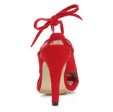 WRAP IT UP HEELS - B ANN'S BOUTIQUE