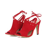 WRAP IT UP HEELS - B ANN'S BOUTIQUE