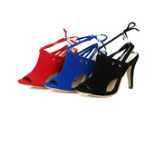 WRAP IT UP HEELS - B ANN'S BOUTIQUE