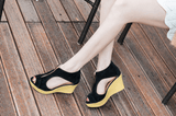 ZIP UP WEDGE - B ANN'S BOUTIQUE, LLC