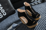 ZIP UP WEDGE - B ANN'S BOUTIQUE, LLC