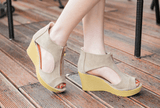 ZIP UP WEDGE - B ANN'S BOUTIQUE, LLC