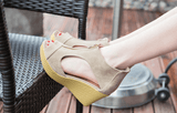 ZIP UP WEDGE - B ANN'S BOUTIQUE, LLC
