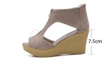 ZIP UP WEDGE - B ANN'S BOUTIQUE, LLC