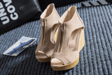 ZIP UP WEDGE - B ANN'S BOUTIQUE, LLC