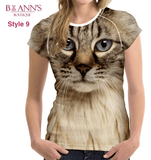 3D CAT FACE TEE - B ANN'S BOUTIQUE