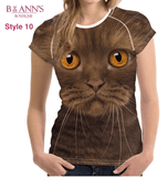 3D CAT FACE TEE - B ANN'S BOUTIQUE