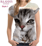 3D CAT FACE TEE - B ANN'S BOUTIQUE