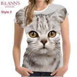 3D CAT FACE TEE - B ANN'S BOUTIQUE