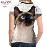 3D CAT FACE TEE - B ANN'S BOUTIQUE