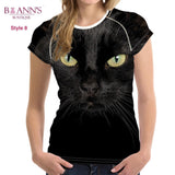 3D CAT FACE TEE - B ANN'S BOUTIQUE