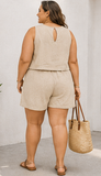 BREEZY DAYS TWO-PIECE  SHORTS SET
