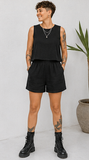 BREEZY DAYS TWO-PIECE  SHORTS SET