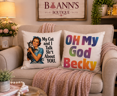 🛋️ SASSY & STYLISH ACCENT THROW PILLOWS