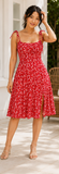 SUMMER BOHO MIDI DRESS