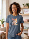 CUTE CALICO GRAPHIC TEE