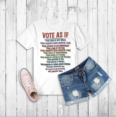 VOTE WITH EMPATHY TEE