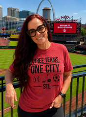 THREE TEAMS - ONE CITY  GRAPHIC TEE
