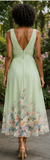 WHISPERING GARDEN FLORAL MAXI DRESS