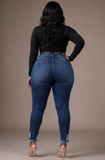 PARTY IN FRONT, BUSINESS IN THE BACK SKINNY