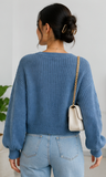 COZY FRONT-TIE CARDIGAN - B ANN'S BOUTIQUE