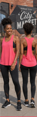B-ACTIVE OPEN BACK T-BACK TANK TOP