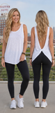 B-ACTIVE VERSATILE OPEN BACK TANK TOP