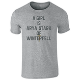 A GIRL IS ARYA STARK TEE - B ANN'S BOUTIQUE