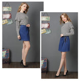 ALL TIED UP DENIM MINI - B ANN'S BOUTIQUE