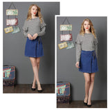 ALL TIED UP DENIM MINI - B ANN'S BOUTIQUE