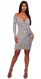 ALL WRAPPED UP SWEATER DRESS - B ANN'S BOUTIQUE
