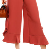 ALLIE’S ANKLE RUFFLE PANTS - B ANN'S BOUTIQUE
