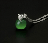AN APPLE A DAY... NECKLACE - B ANN'S BOUTIQUE