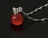 AN APPLE A DAY... NECKLACE - B ANN'S BOUTIQUE