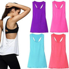 B-ACTIVE OPEN BACK T-BACK TANK TOP