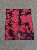B-ACTIVE SEAMLESS TIE DYE SPORT SHORTS - B ANN'S BOUTIQUE, LLC